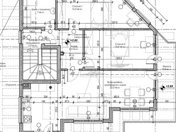 Тристаен апартамент в Велинград - 122 кв.м за 992 €/кв.м - Снимка #1