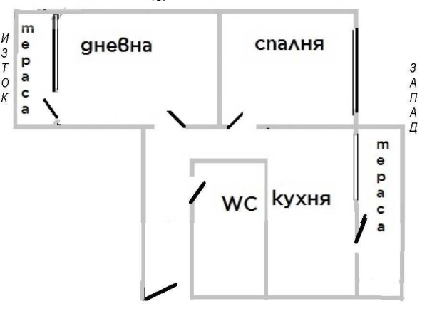 Двустаен апартамент в Троян - 86 кв.м за 699 €/кв.м - Снимка #1