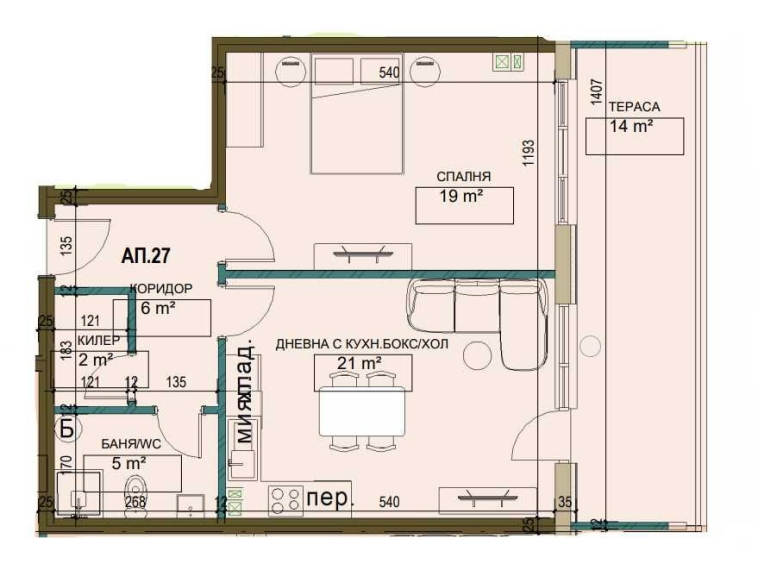 Двустаен апартамент в Търговище, Вароша - 87 кв.м за 1003 €/кв.м - Снимка #1