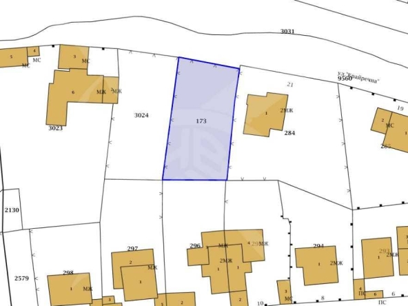 Парцел в Перущица - 489 кв.м за 39 €/кв.м - Снимка #1