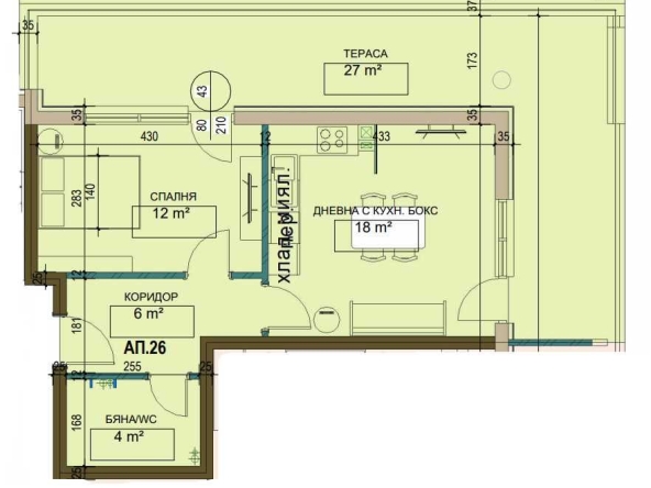 Двустаен апартамент в Търговище, Вароша - 91 кв.м за 1004 €/кв.м - Снимка #1