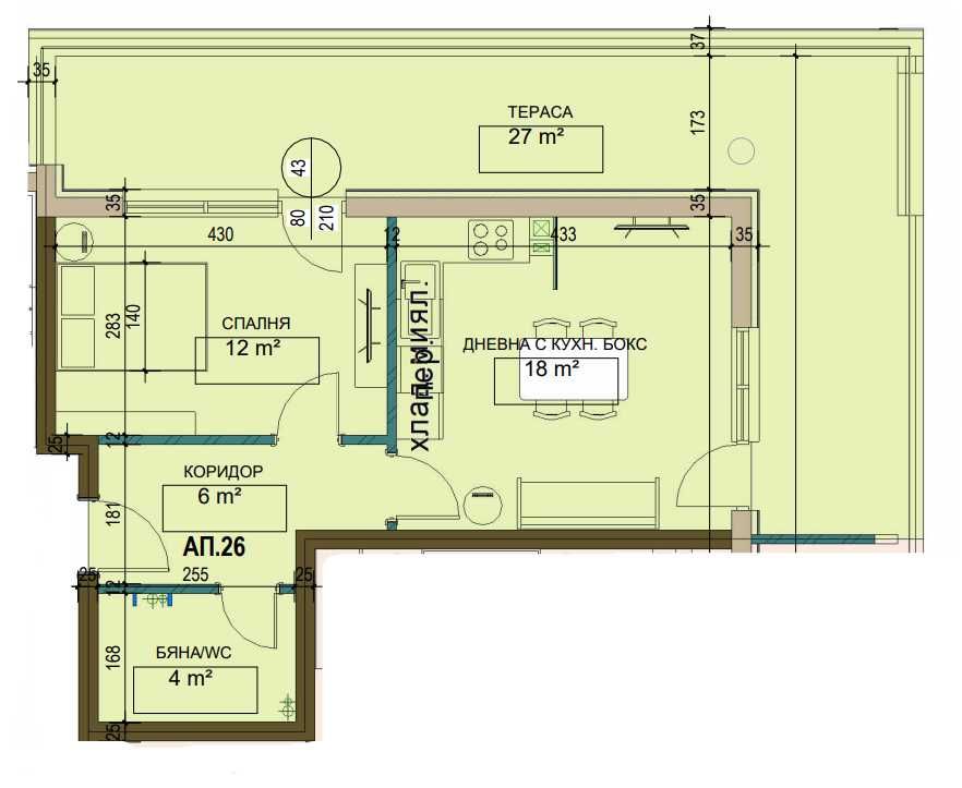 Двустаен апартамент в Търговище, Вароша - 91 кв.м за 1004 €/кв.м - Снимка #1
