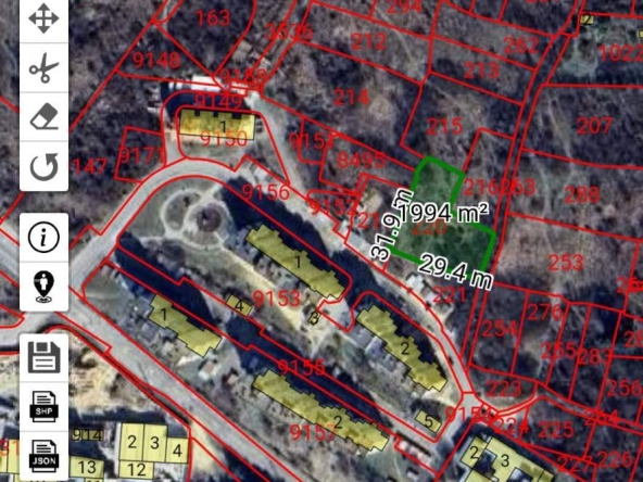 Парцел в Казанлък - 1993 кв.м за 10 €/кв.м - Снимка #1