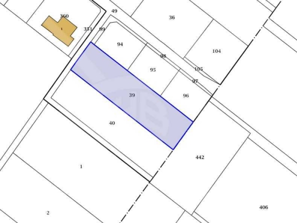 Парцел в с. Брестник, Област Пловдив - 773 кв.м за 81 €/кв.м - Снимка #1