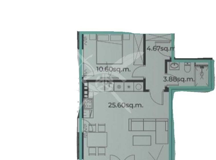 Двустаен апартамент в София, Кръстова вада - 78 кв.м за 2167 €/кв.м - Снимка #1