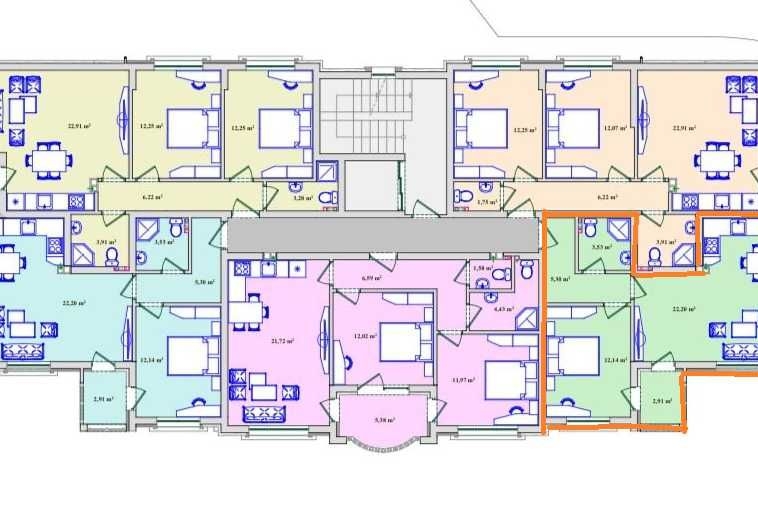 Двустаен апартамент в Хасково, Център - 67 кв.м за 614 €/кв.м - Снимка #1