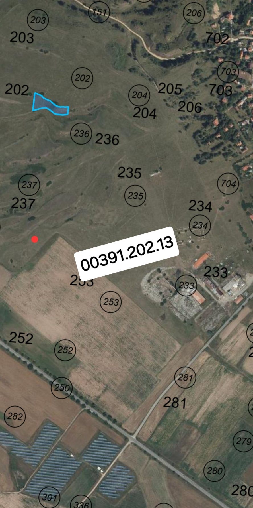 Парцел в с. Алино, Област София-област - 2000 кв.м за 3 €/кв.м - Снимка #1