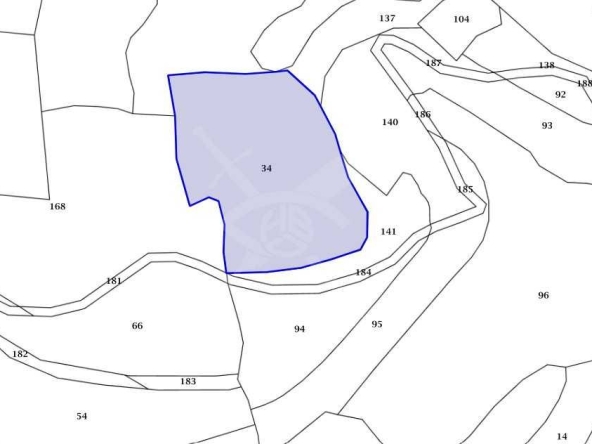 Парцел в с. Руен, Област Пловдив - 3362 кв.м за 22 €/кв.м - Снимка #1