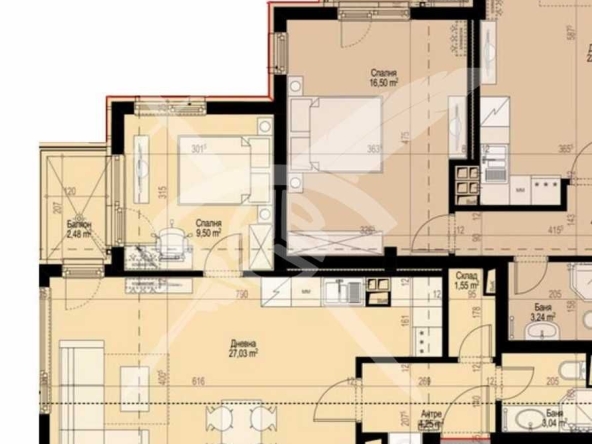 Двустаен апартамент в София, Манастирски ливади - 69 кв.м за 1626 €/кв.м - Снимка #1