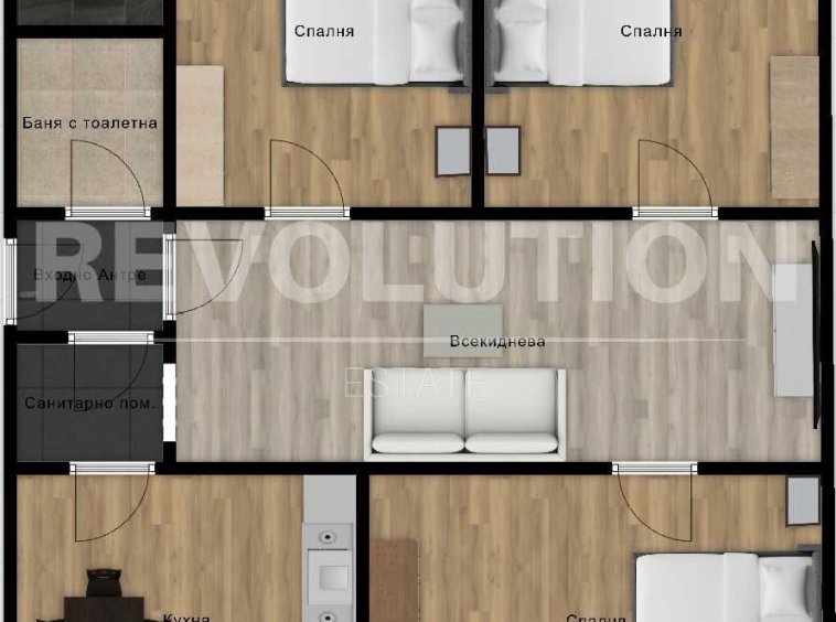 Четиристаен апартамент в София, Център - 154 кв.м за 1755 €/кв.м - Снимка #1