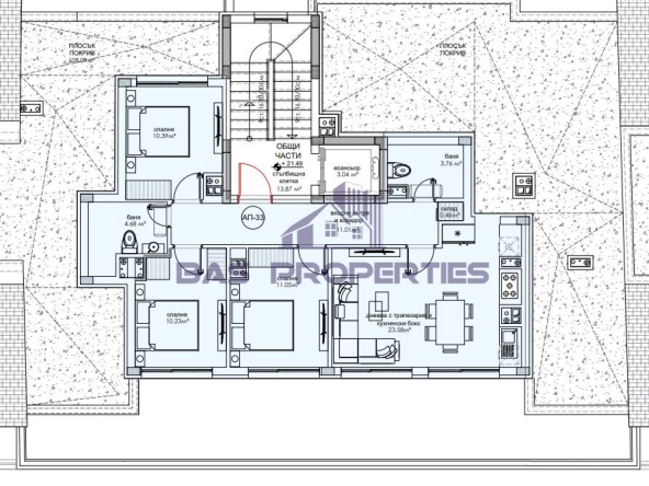 Четиристаен апартамент в София, Надежда 4 - 111 кв.м за 1783 €/кв.м - Снимка #1