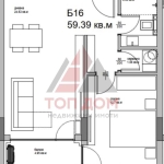 Тристаен апартамент в Варна, Аспарухово - 70 кв.м за 1243 €/кв.м - Снимка #1