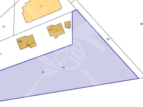 Парцел в Пловдив, Прослав - 2308 кв.м за 69 €/кв.м - Снимка #1