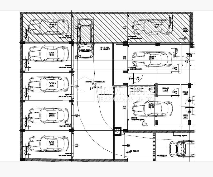 Гараж / Паркомясто в Търговище, Боровец - 16 кв.м за 652 €/кв.м - Снимка #1