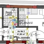 Двустаен апартамент в Варна, Трошево - 57 кв.м за 501 €/кв.м - Снимка #1
