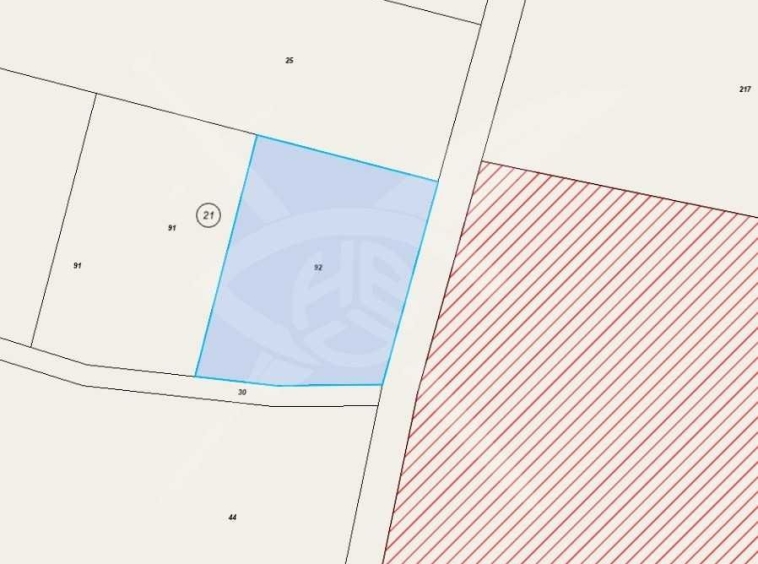 Парцел в с. Кошарица, Област Бургас - 1175 кв.м за 18 €/кв.м - Снимка #1