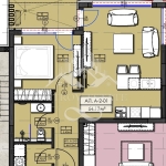 Двустаен апартамент в Велинград - 74 кв.м за 994 €/кв.м - Снимка #1