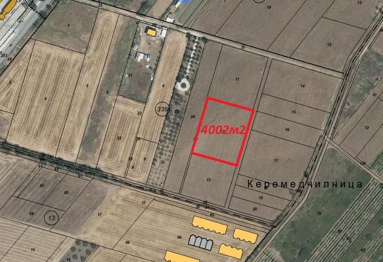 Парцел в Пловдив, Коматево - 4002 кв.м за 30 €/кв.м - Снимка #1