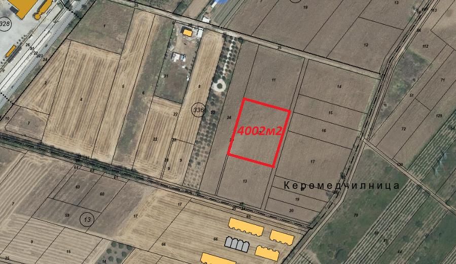 Парцел в Пловдив, Коматево - 4002 кв.м за 30 €/кв.м - Снимка #1