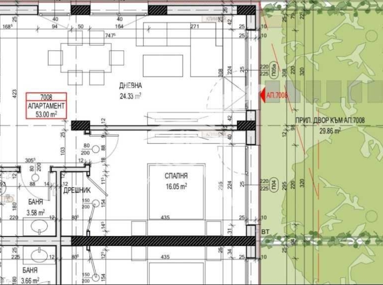 Двустаен апартамент в к.к. Слънчев бряг - 82 кв.м за 553 €/кв.м - Снимка #1