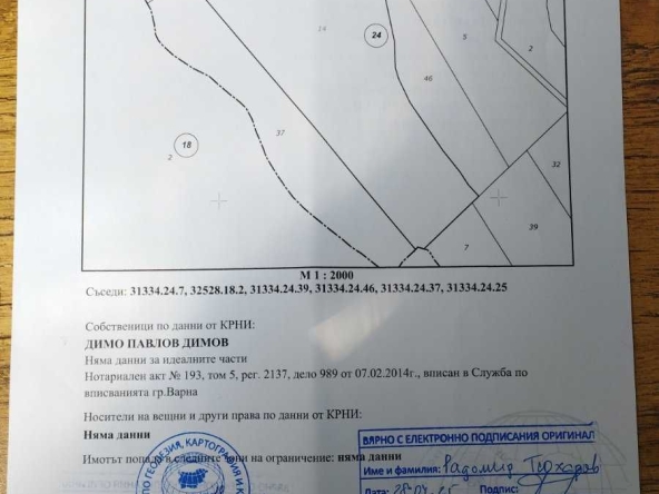 Земеделски имот в с. Зорница, Област Варна -  кв.м за 1339 €/дка - Снимка #1