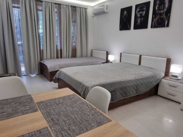 Дава се под наем Едностаен апартамент в Приморско - 44 кв.м за 102 € - Снимка #1