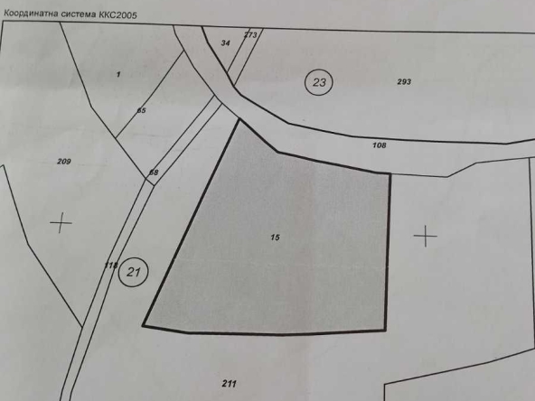 Парцел в Кюстендил, Бузлуджа - 2855 кв.м за 2 €/кв.м - Снимка #1