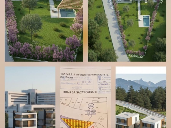 Парцел в Аксаково - 1080 кв.м за 128 €/кв.м - Снимка #1