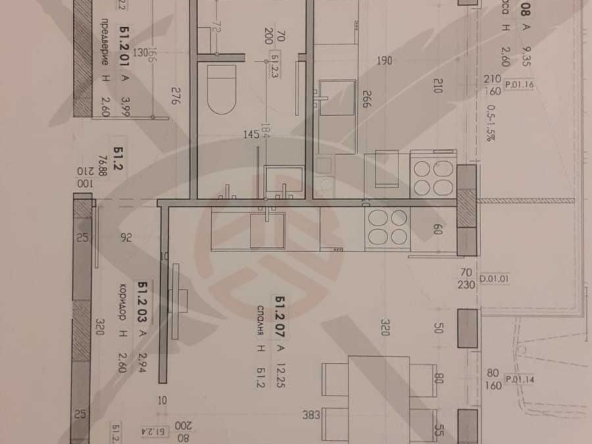 Тристаен апартамент в София, Обеля 1 - 91 кв.м за 1578 €/кв.м - Снимка #1