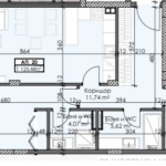 Тристаен апартамент в Пловдив, Каменица 1 - 125 кв.м за 923 €/кв.м - Снимка #1