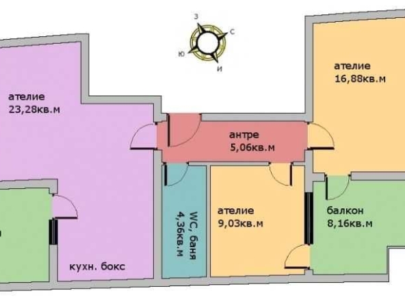Тристаен апартамент в Пловдив, Въстанически - 141 кв.м за 479 €/кв.м - Снимка #1
