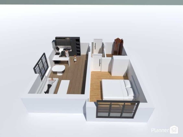 Двустаен апартамент в Търговище, Център - 58 кв.м за 748 €/кв.м - Снимка #1