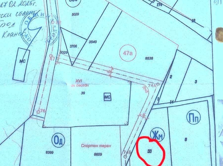 Парцел в Костинброд - 1146 кв.м за 54 €/кв.м - Снимка #1