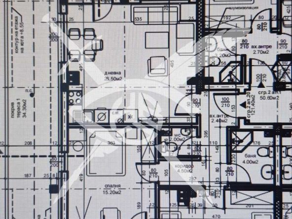Тристаен апартамент в Пловдив, Остромила - 136 кв.м за 892 €/кв.м - Снимка #1