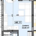 Едностаен апартамент в Пловдив, Тракия - 42 кв.м за 1143 €/кв.м - Снимка #1