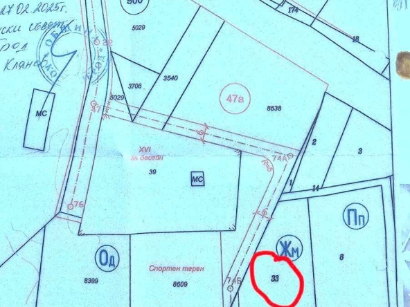 Парцел в Костинброд - 1146 кв.м за 100 €/кв.м - Снимка #1