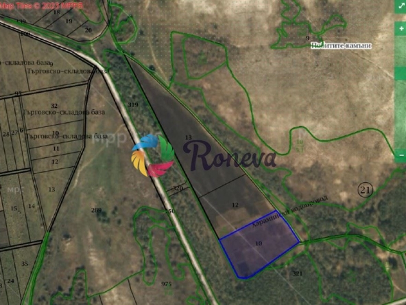 Парцел в с. Слънчево, Област Варна - 49359 кв.м за 14 €/кв.м - Снимка #1