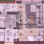 Едностаен апартамент в Велинград - 27 кв.м за 664 €/кв.м - Снимка #1