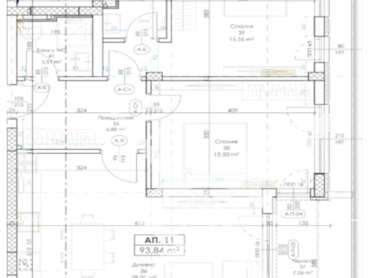 Тристаен апартамент в Пловдив, Беломорски - 112 кв.м за 1100 €/кв.м - Снимка #1