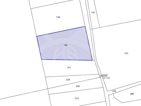 Парцел в Пловдив, Кършияка - 1658 кв.м за 268 €/кв.м - Снимка #1