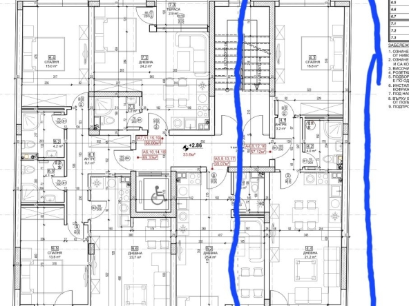 Двустаен апартамент в София, Дървеница - 75 кв.м за 2000 €/кв.м - Снимка #1