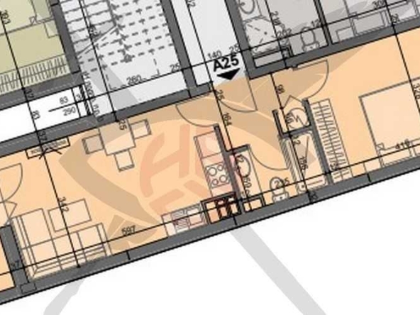 Двустаен апартамент в София, Център - 64 кв.м за 1954 €/кв.м - Снимка #1