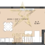 Едностаен апартамент в Пловдив, Южен - 78 кв.м за 853 €/кв.м - Снимка #1