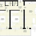 Тристаен апартамент в Пловдив, Беломорски - 91 кв.м за 1240 €/кв.м - Снимка #1