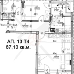 Тристаен апартамент в Варна, Гръцка махала - 121 кв.м за 1603 €/кв.м - Снимка #1
