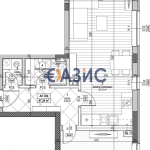 Двустаен апартамент в Несебър - 79 кв.м за 1517 €/кв.м - Снимка #1