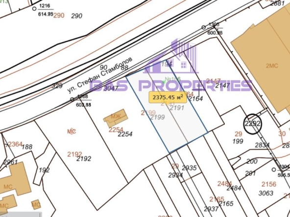 Парцел в с. Иваняне, Област София-град - 2399 кв.м за 64 €/кв.м - Снимка #1
