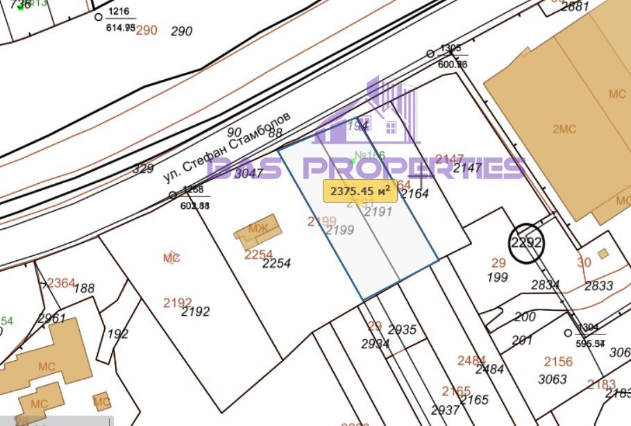 Парцел в с. Иваняне, Област София-град - 2399 кв.м за 64 €/кв.м - Снимка #1