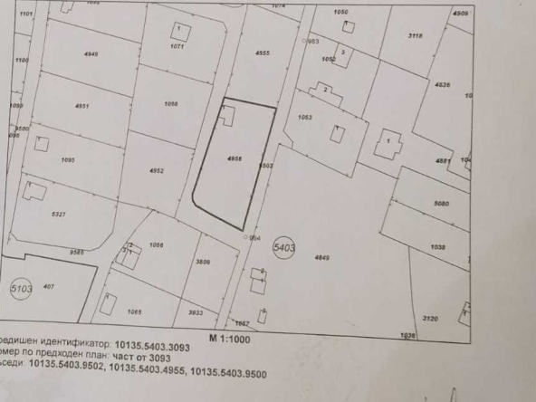 Парцел в Варна, м-т Боровец - юг - 908 кв.м за 103 €/кв.м - Снимка #1