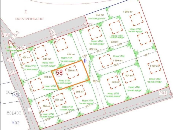 Парцел в с. Царева поляна, Област Хасково - 900 кв.м за 13 €/кв.м - Снимка #1